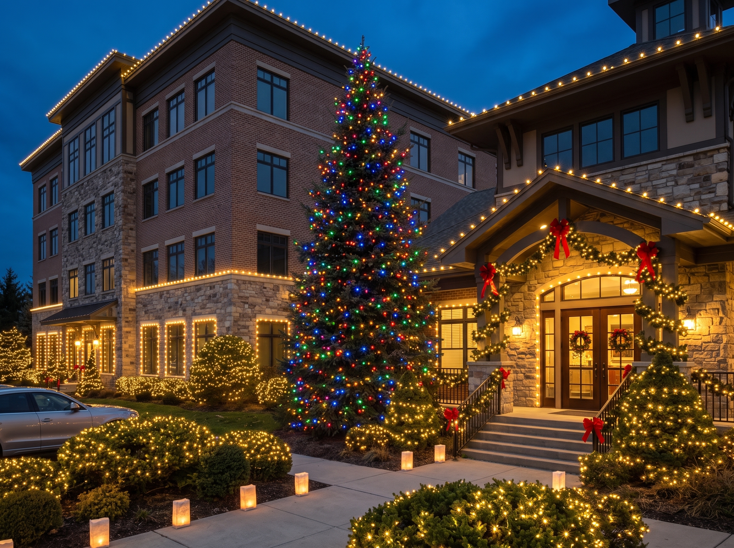 Commercial Christmas Lighting