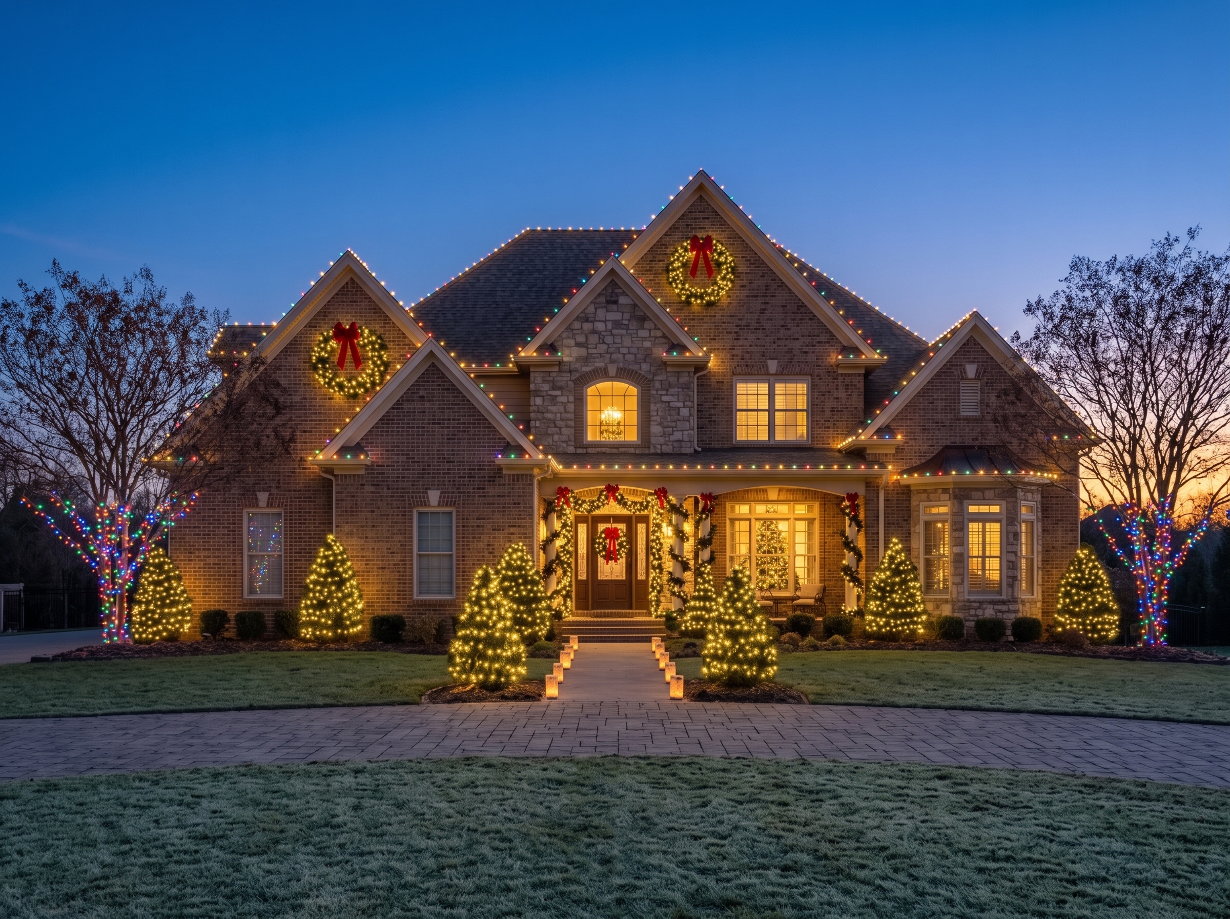 Residential Christmas Lighting